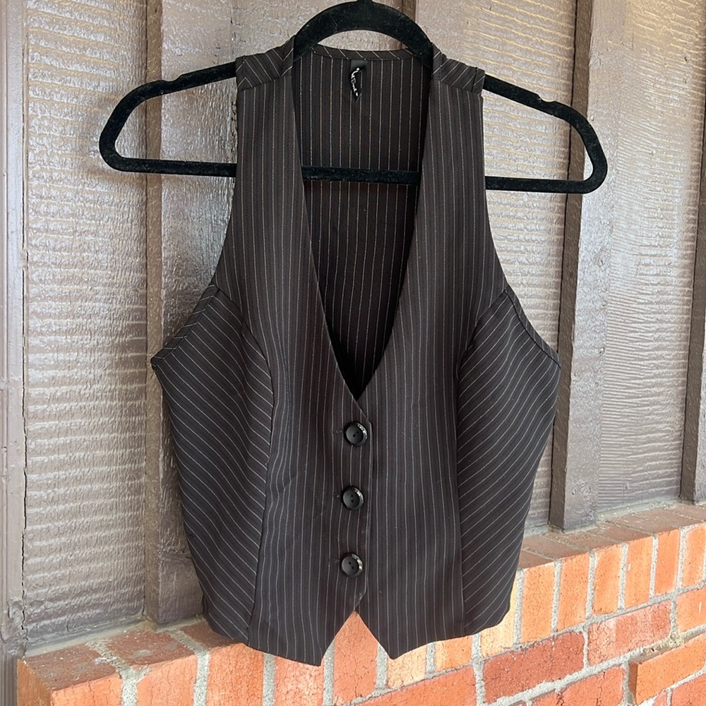Heart Soul Pleated Vest